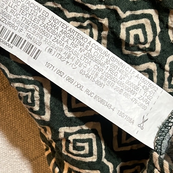 Zara geometric print dress Size XXL - Picture 7 of 13